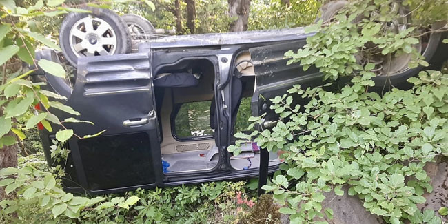 Trabzon'da otomobil uçuruma devrildi, bir kişi yaralandı
