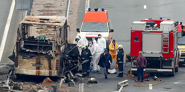 46 kişinin hayatını kaybettiği otobüs kazası Kuzey Makedonya'da travma yarattı