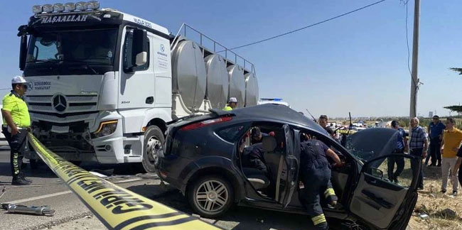 Konya'da cenazeden dönüş yolunda kaza: Ölü ve yaralılar var