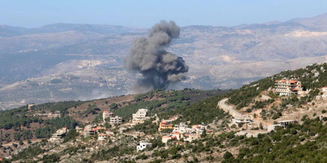 İsrail ordusundan Lübnan'a yoğun saldırı