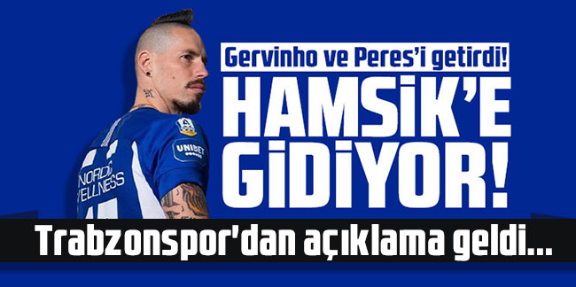 Marek Hamsik Trabzonspor'a geliyor mu? Trabzonspor'dan açıklama geldi...