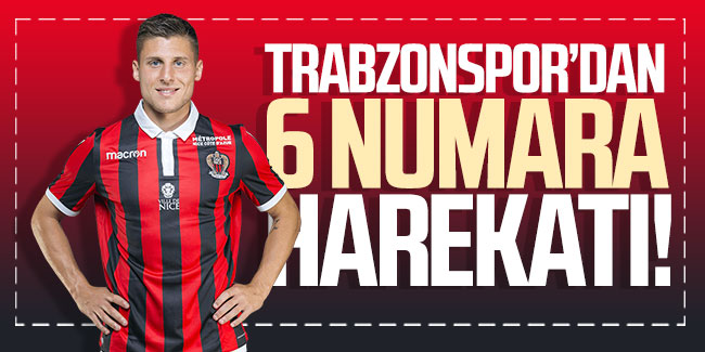 Trabzonspor'da 6 numara harekatı!