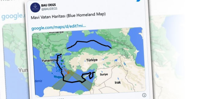 Google Mavi Vatan haritasını yayınladı!