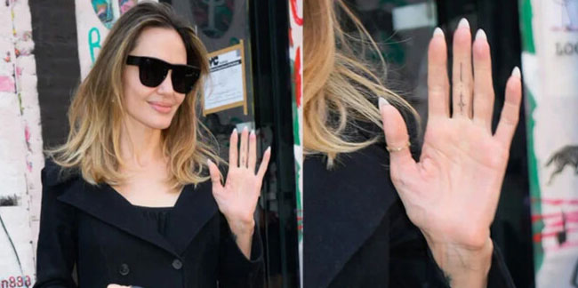 Angelina Jolie'nin yeni dövmeleri