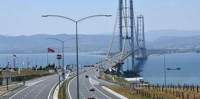 ''Garantili'' Osmangazi Köprüsü'nden geçen araç sayısı belli oldu!
