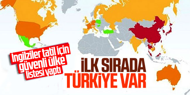İngiliz basını, güvenli tatil için Türkiye'yi önerdi