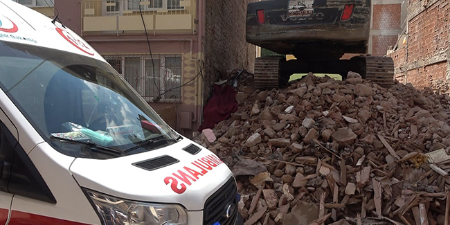 Bursa’da yıkım çalışmasında feci ölüm
