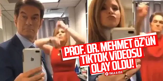 Prof. Dr. Mehmet Öz'ün TikTok videosu olay oldu!