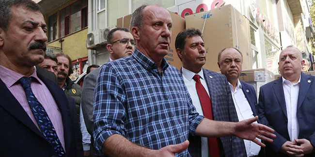 Muharrem İnce: Kılıçdaroğlu'nun açıklamaları tehlikeli