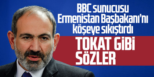 Ermenistan Başbakanı'nı terleten sorular! Sunucu ''işgalcisiniz'' deyince..