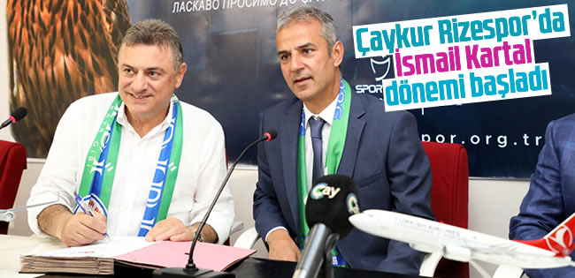 Çaykur Rizespor yeni teknik direktörü ile imzaladı