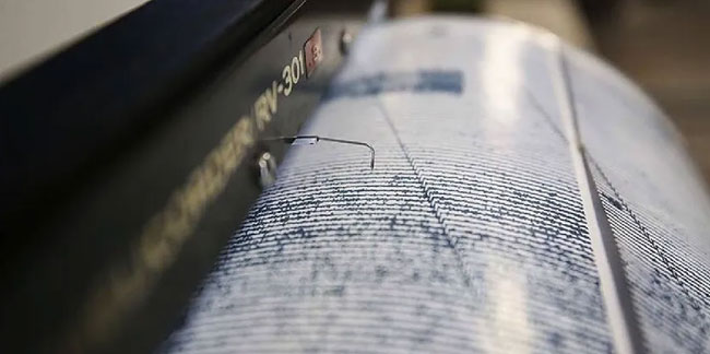 Elazığ'da 4,1 büyüklüğünde deprem