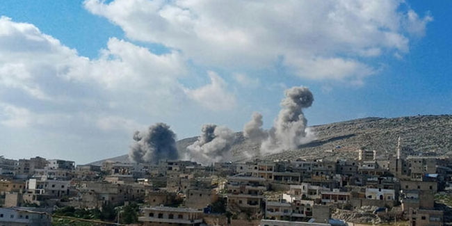 Rus savaş uçakları Halep kırsalında iki hastaneyi vurdu