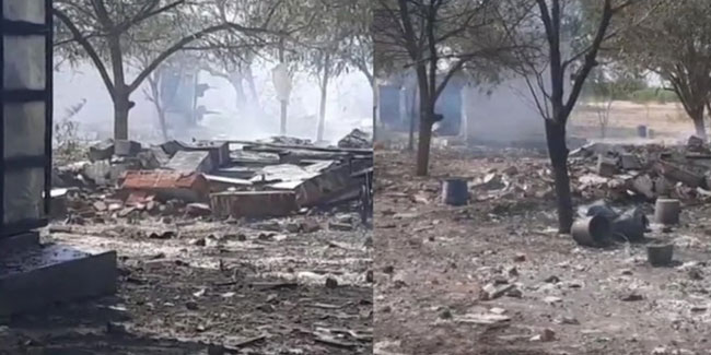 Havai fişek fabrikasında patlama: 9 ölü, 33 yaralı