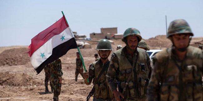 Esad'ın askerleri sınıra konuşlandı! Haberi Reuters geçti