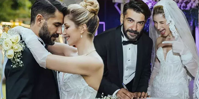 Rüzgar Aksoy ile Yasemin Sancaklı evlendi!
