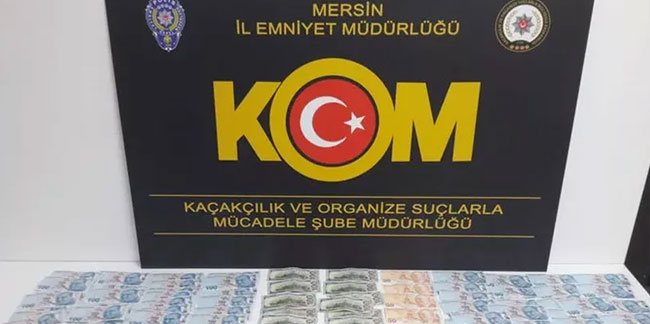 Mersin'de sahte para operasyonu: ATM'de bile anlaşılmayan banknotları piyasaya sürdüler