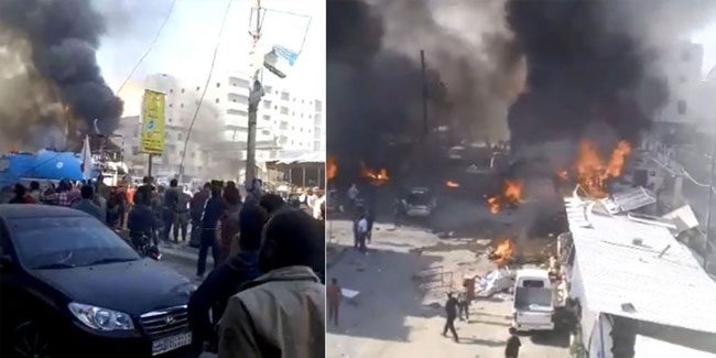 El Bab'da bombalı saldırı: 3 yaralı