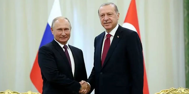 Cumhurbaşkanı Erdoğan ile Putin görüşecek