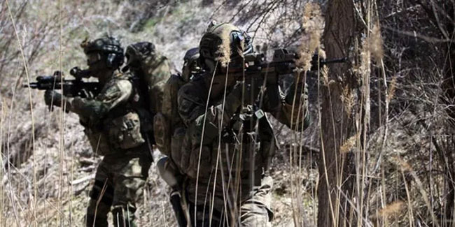 Gara'da operasyon: 3 PKK'lı terörist öldürüldü