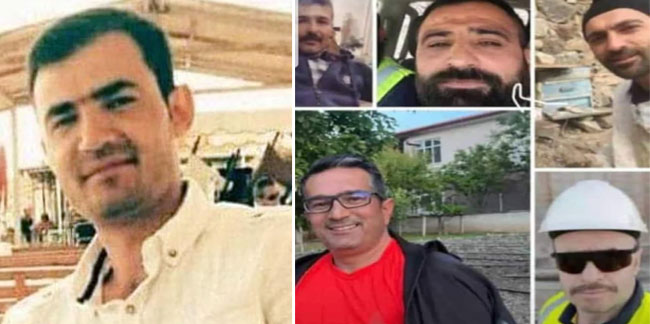 Erzincan'daki maden faciasında kayıp işçilerin isimleri belirlendi