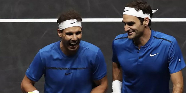 Roger Federer ve Rafael Nadal takım arkadaşı oluyor