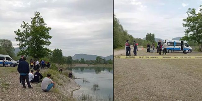 Bilecik'te otomobil göle uçtu: 3 ölü, 2 yaralı