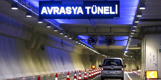 Türkiye'de ilk kez Avrasya Tüneli'nde hizmete girdi! Trafiği yüzde 90 azaltıyor