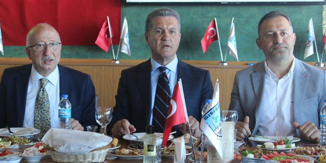TDP Genel Başkanı  Mustafa Sarıgül, Giresun’da