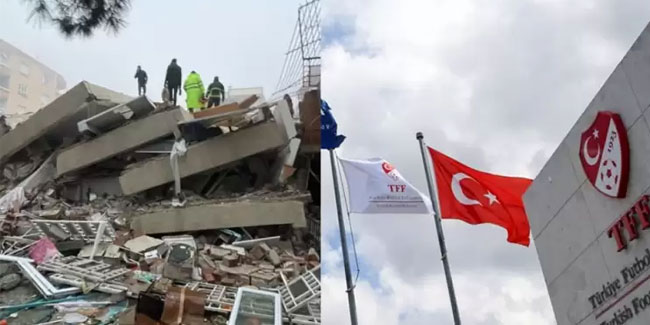 TFF ve Kulüpler Birliği'nden depremzedeler için konteyner projesi