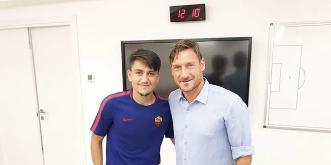 Christian Vieri ve Francesco Totti'den Cengiz Ünder’e övgü