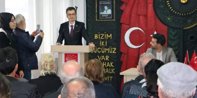 CHP Akçaabat'ta Belediye Başkanlığı için ilk aday adayı Mustafa Çankaya