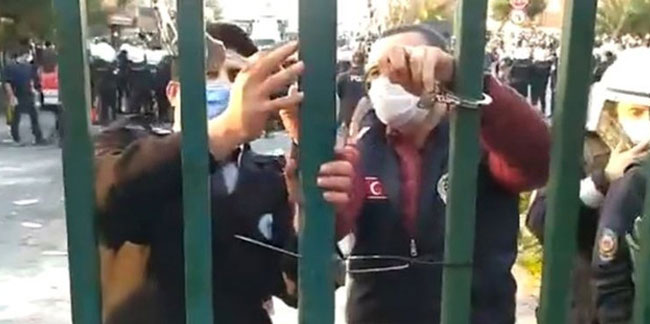 Boğaziçi'ndeki rektör protestosunda 45 kişi serbest!