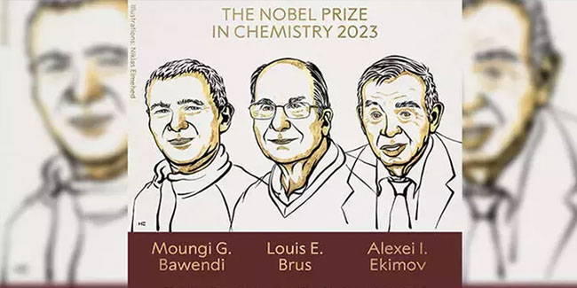 2023 Nobel Kimya Ödülü'nün kazananları açıklandı!