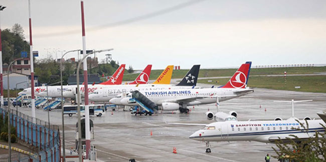 Trabzon Havalimanı'nda tehlike! 'Kırmızı kil’