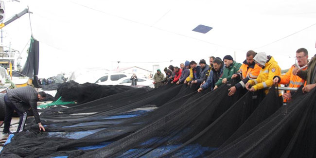 Trabzonlu balıkçılar erken "Paydos" dedi