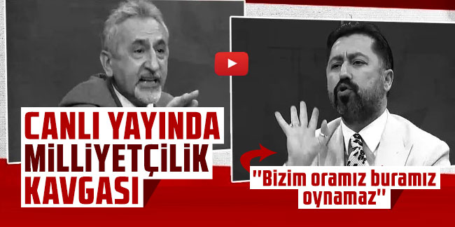 Canlı yayında milliyetçilik kavgası! CHP'li Mustafa Adıgüzel ile Cem Kaya birbirine girdi