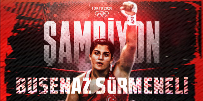 Trabzonlu boksör Busenaz Sürmeneli tarih yazdı! Olimpiyat şampiyonu oldu!