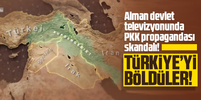 Alman devlet televizyonunda PKK propagandası skandalı!