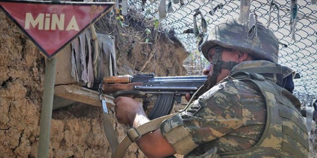 Ermenistan'ın cephe hattında ateşkes ihlalleri sürüyor