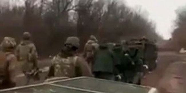 Ukrayna ordusu, Rus askerlerini rehin aldı!