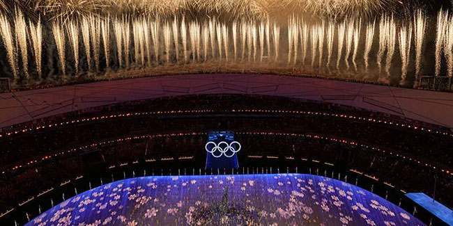 Pekin Kış Olimpiyatları’nın kapanış töreni düzenlendi