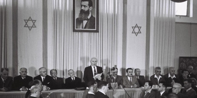 Tarihte bugün (14 Mayıs): İsrail bağımsızlığını ilan etti