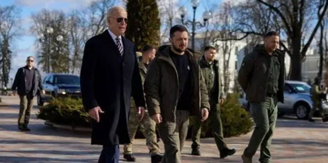 ABD Başkanı Biden'ın "çok gizli" Kiev ziyareti