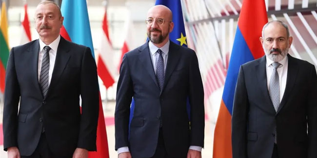 Aliyev ve Paşinyan, Brüksel'de bir araya gelecek