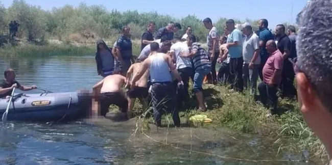 Çocuklarını kurtarmak isterken öldü! Fırat Nehri’nde acı olay