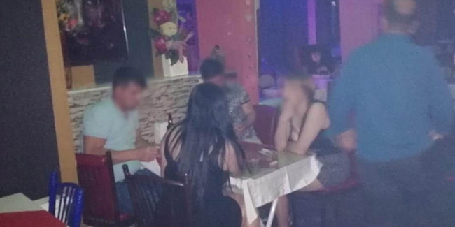 Denizli’de alkollü mekanda 18 yaşından küçük 2 müşteri yakalandı