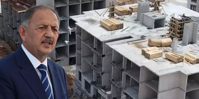 Bakan Özhaseki: Nurdağı'nda 456 konutumuzun kaba inşaatını tamamladık