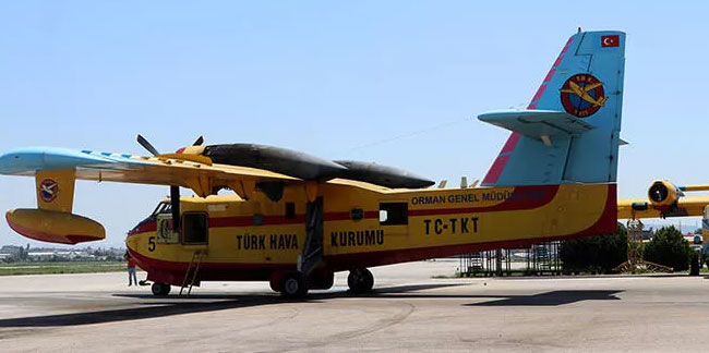 THK Kayyum Heyeti Başkanı: 4 uçağımız orman yangınlarıyla mücadele edecek