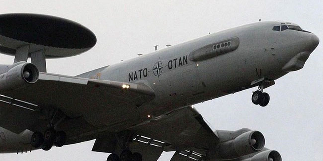 NATO, çemberi daraltıyor! Rusya yakınına AWACS uçakları konuşlandırılıyor!